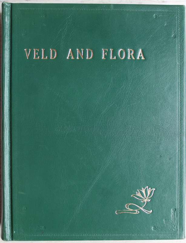 Veld and Flora in leather binding