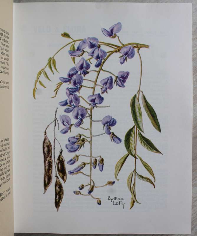 Veld and Flora in leather binding