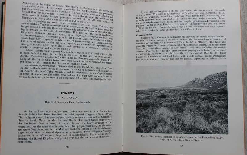 Veld and Flora in leather binding