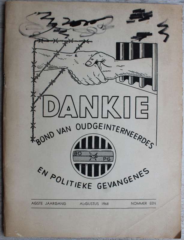 Ossewabrandwag - DANKIE / Bond van Oudgeinterneerdes en Gevangenes 1968