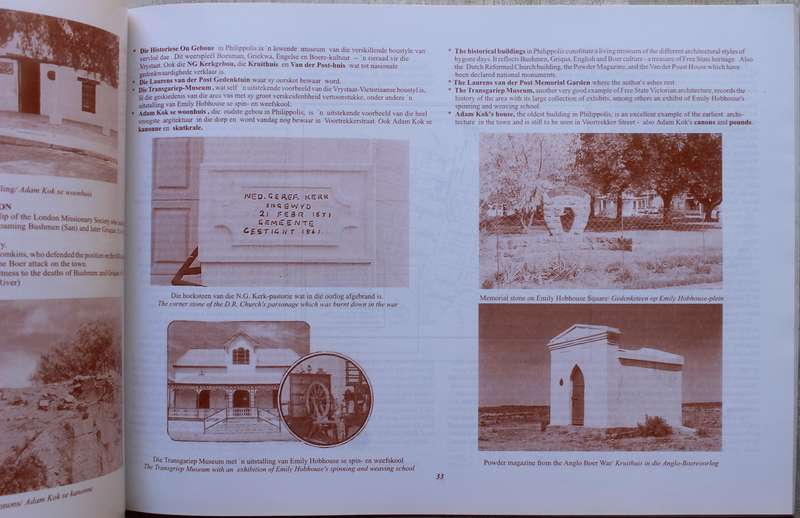 Oosthuizen, A.V. (Compiler) ANGLO-BOER WAR GUIDE FOR THE SOUTHERN FREE STATE