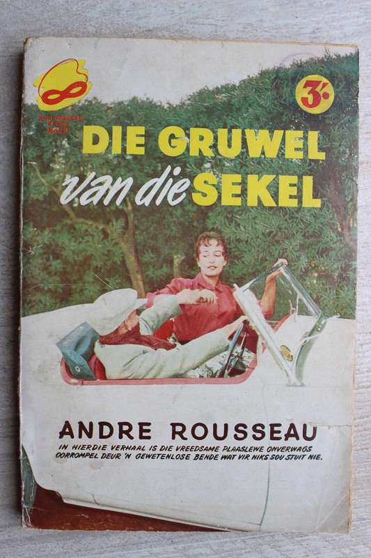 Rooi Masker Reeks 22 - Die gruwel van die sekel - Rousseau