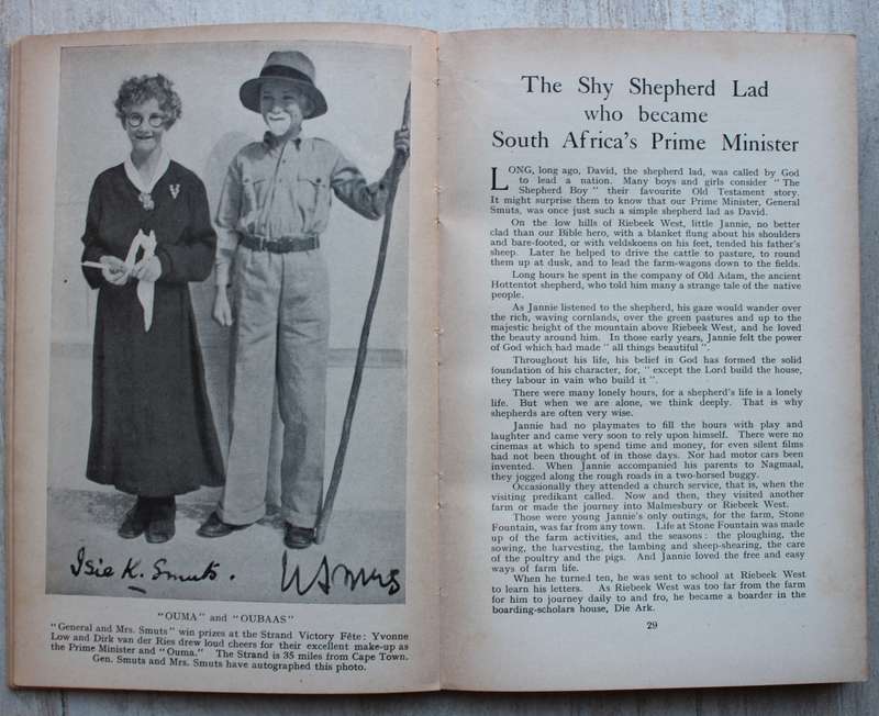 The Young Springbok Souvenir Book: South African Stories, Articles and Pictures | Conrad Lighton