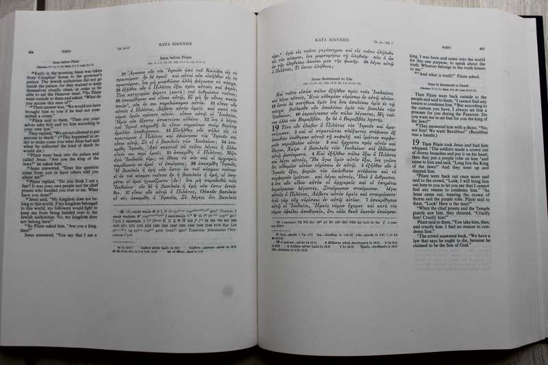 The New Testament Greek and English - United Bible Societies
