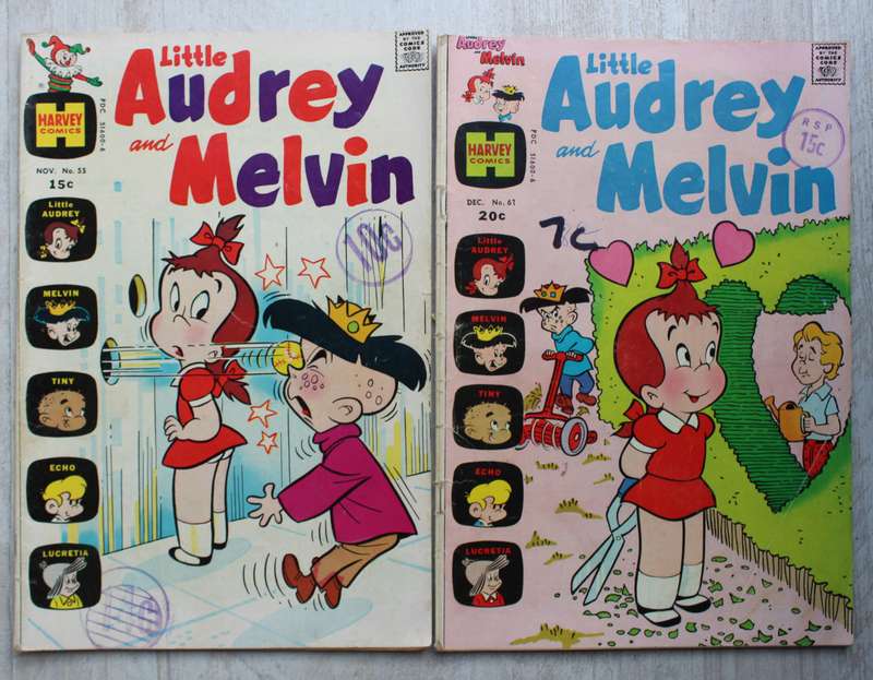 Little Audrey and Melvin - Harvey comics