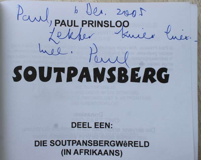 GETEKEN: Soutpansberg x 4 volumes - Paul Prinsloo