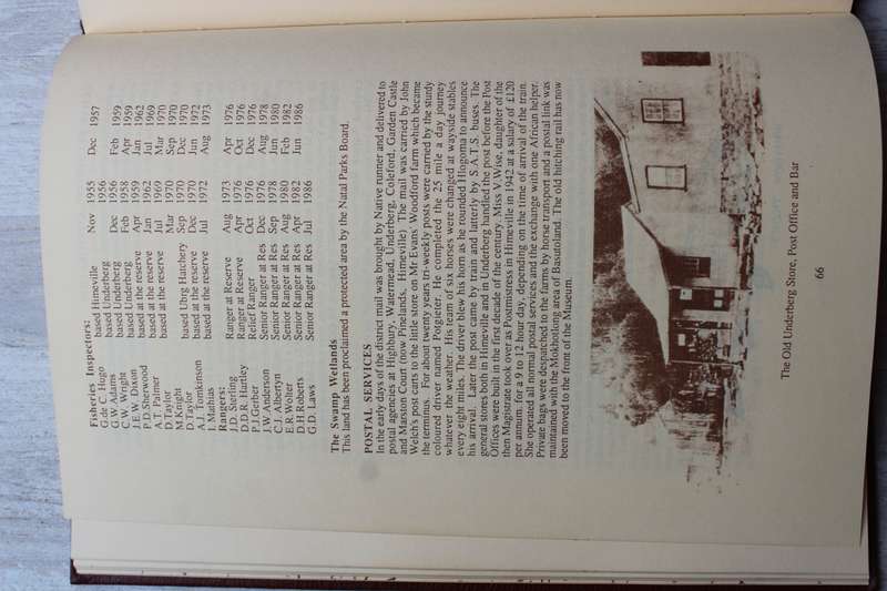 THE FIRST HUNDRED YEARS OF THE UNDERBERG-HIMEVILLE DISTRICT 1887-1987