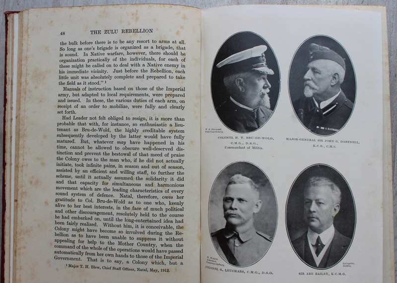 A History of the Zulu Rebellion 1906 and of Dinuzulu`s Arrest, trial and expatriation - J. Stuart