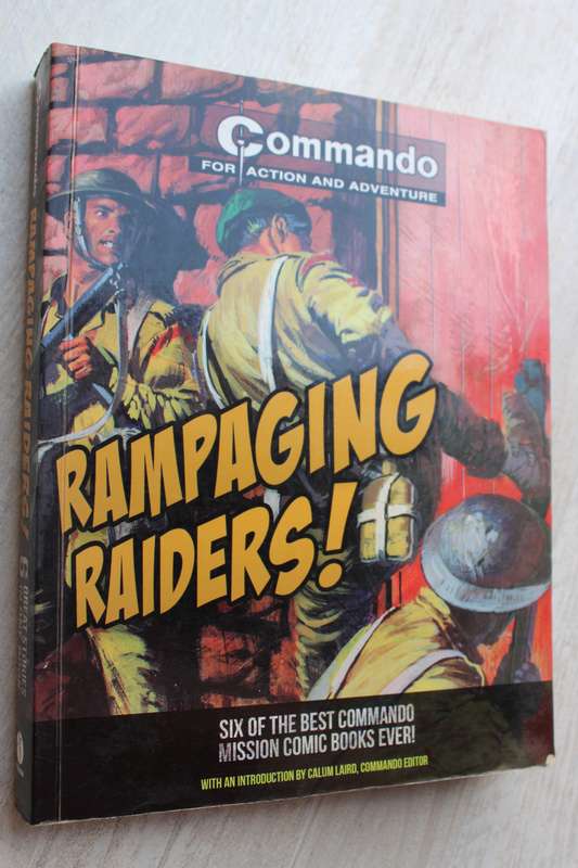 Commando Rampaging Raiders 2013 Carlton books army war fighting comic rare collectable