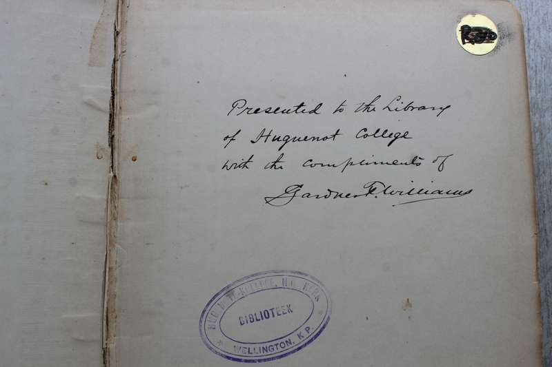SIGNED: The Diamond Mines of South Africa - Gardner F. Williams