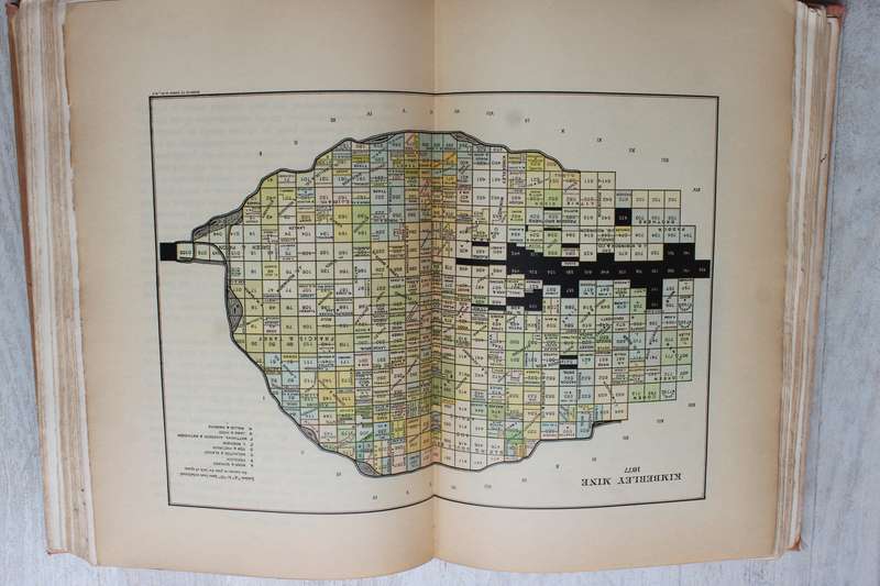 SIGNED: The Diamond Mines of South Africa - Gardner F. Williams