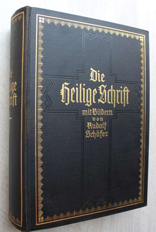 Die Heilige Schrift mit Bilder von Rudolf Schafer - Bible Bibel, Bijbel, Bybel