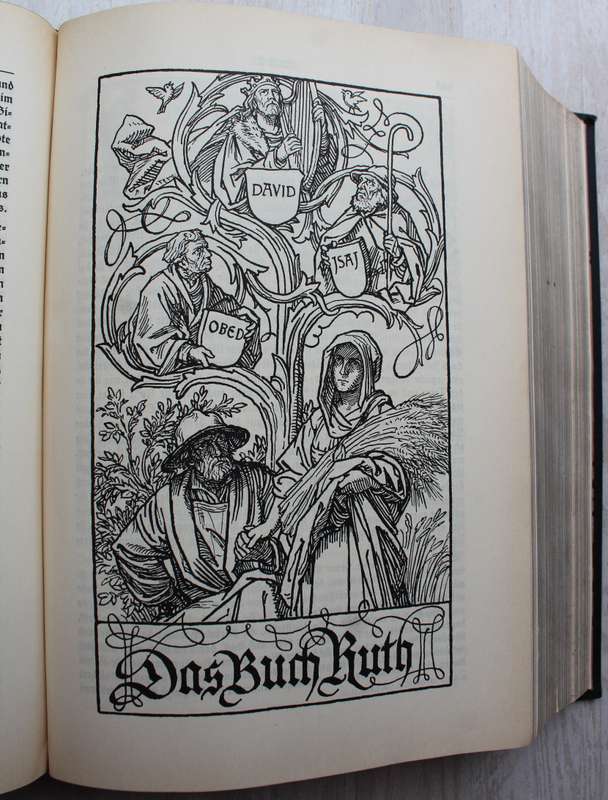 Die Heilige Schrift mit Bilder von Rudolf Schafer - Bible Bibel, Bijbel, Bybel