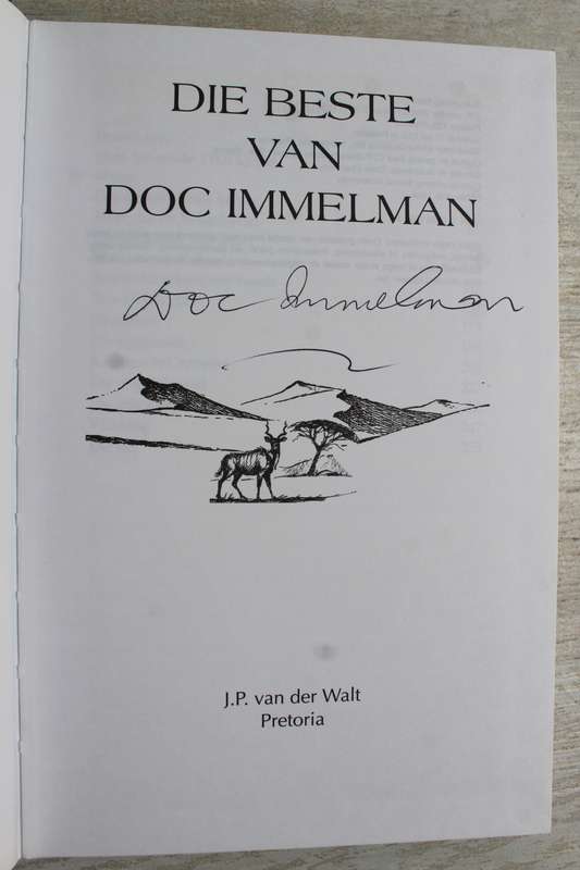 GETEKEN: Die Beste van Doc Immelman