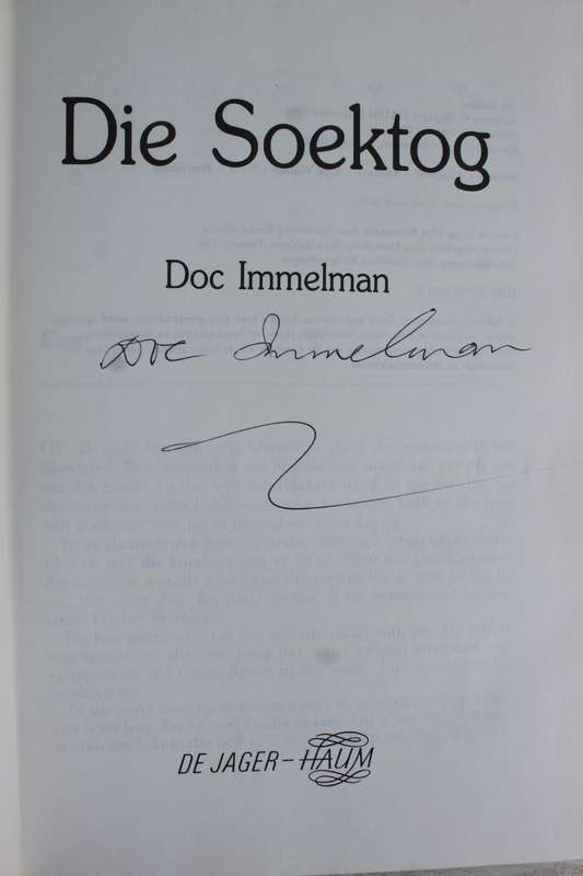GETEKEN: Die Soektog - Doc Immelman