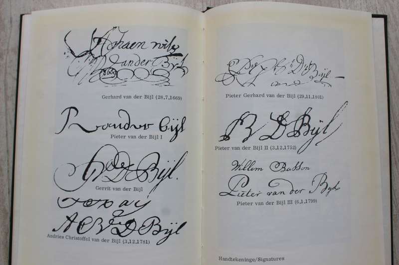Van der Bijl / 1667-1967 / Geslagsregister / Genealogy