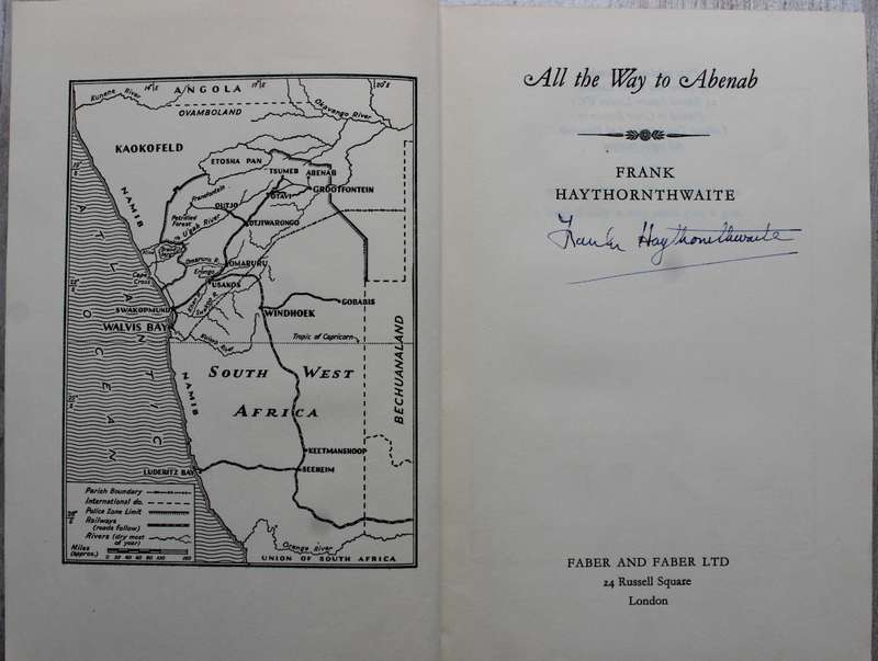 SIGNED: All the Way to Abenab - Haythornthwaite