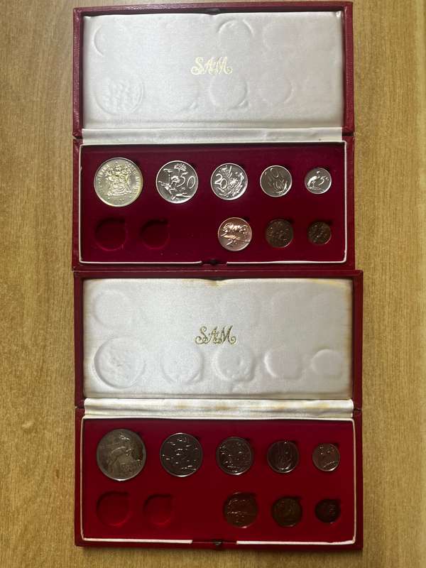 1972 & 1973 Long Proof Set without Gold