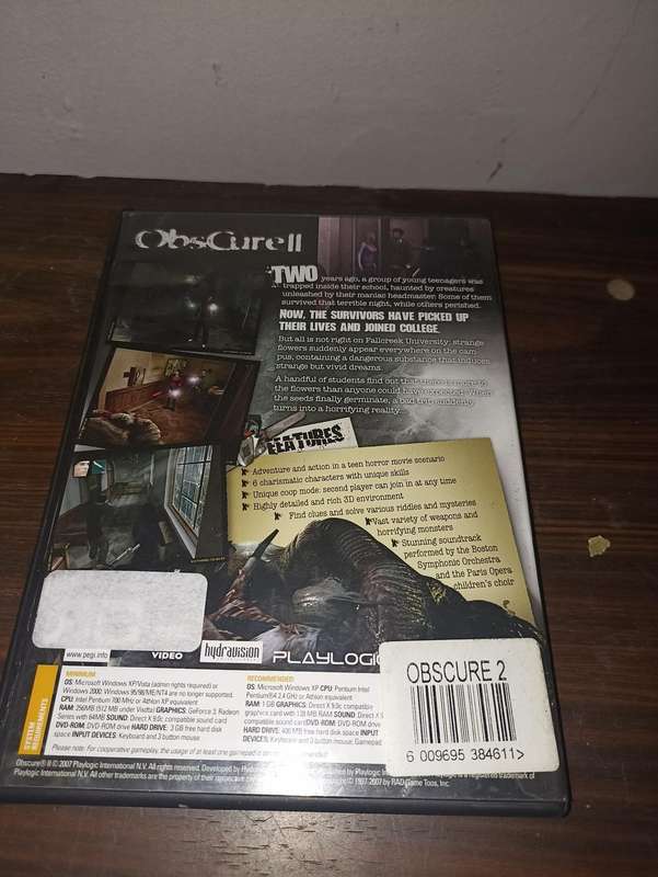 PC Game: Obscure 2