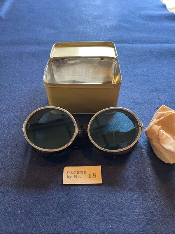 WW 2 Desert Campaign Goggles