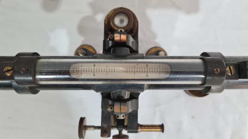 Antique Otto Fennel Sohne Surveyors Level
