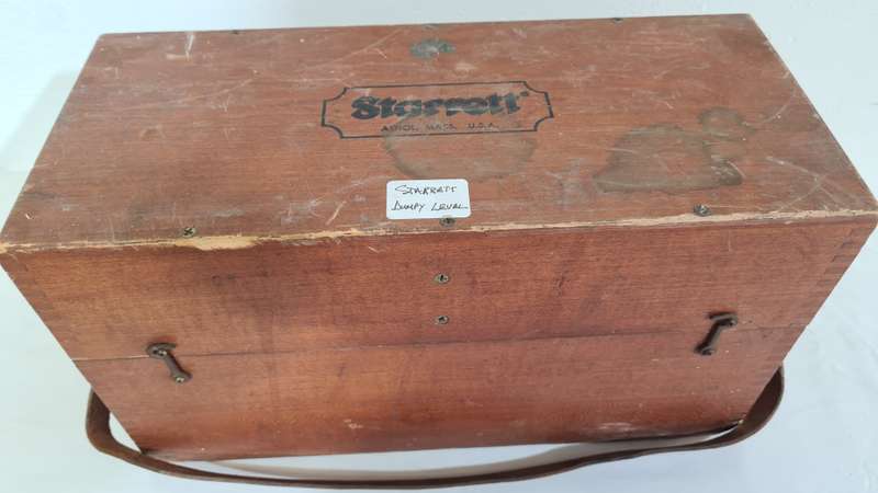 Vintage Starret Surveyors Level