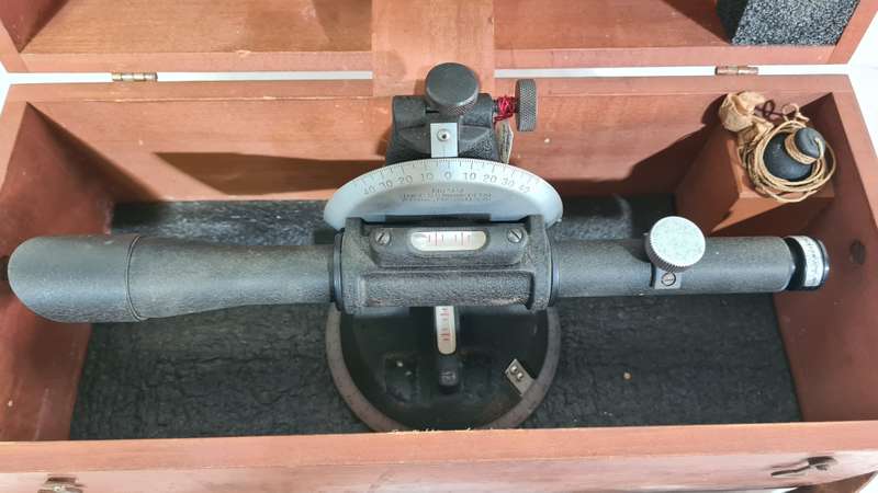 Vintage Starret Surveyors Level