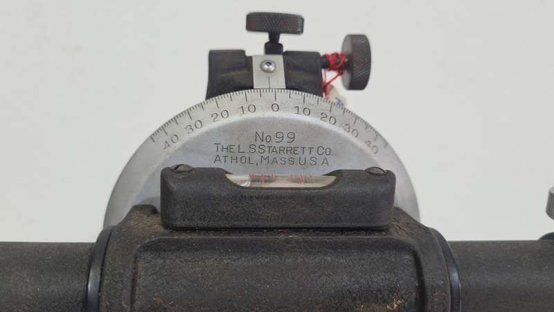 Vintage Starret Surveyors Level