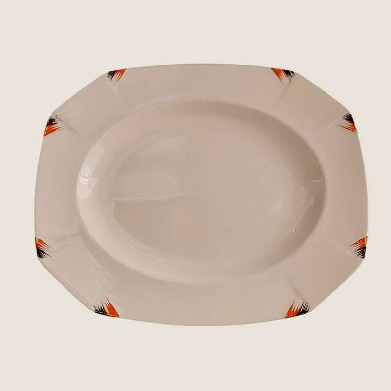 Art Deco Vintage Alfred Meakin Serving Plate - Marigold