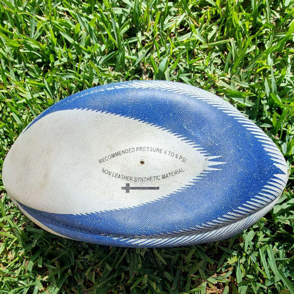 Vintage GM Score Master Rugby Ball