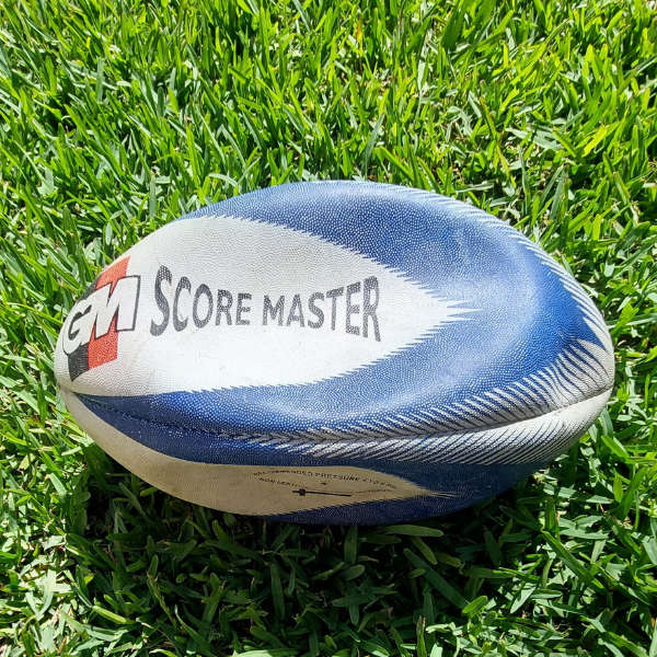 Vintage GM Score Master Rugby Ball