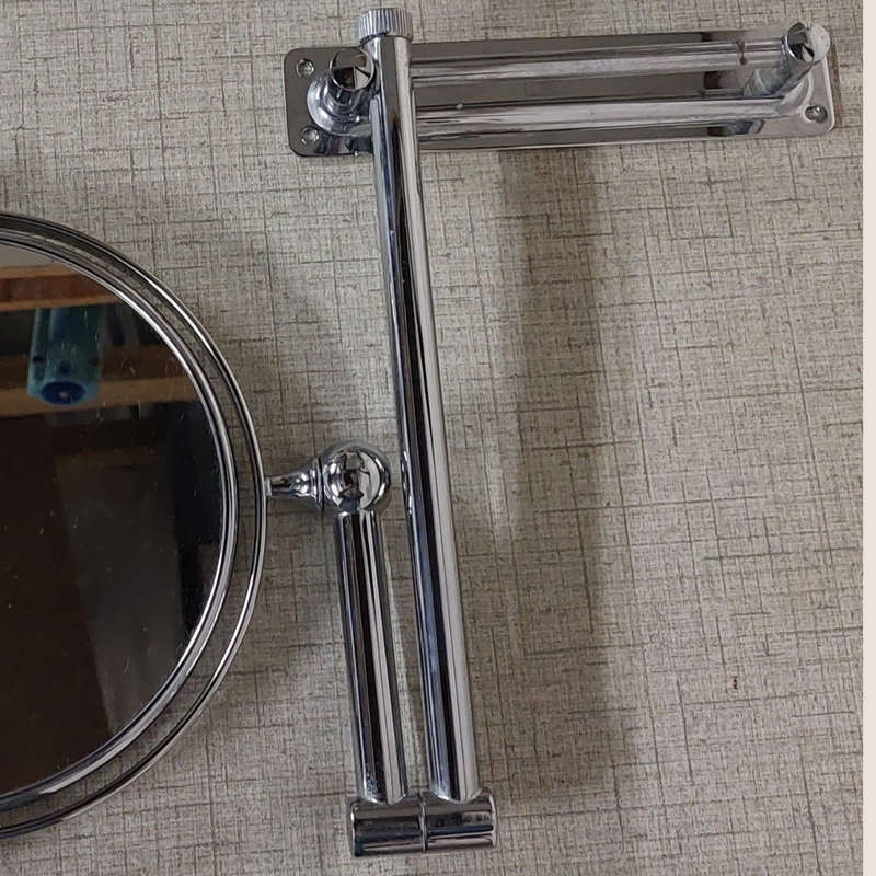 Polished Chrome Bathroom Mirror