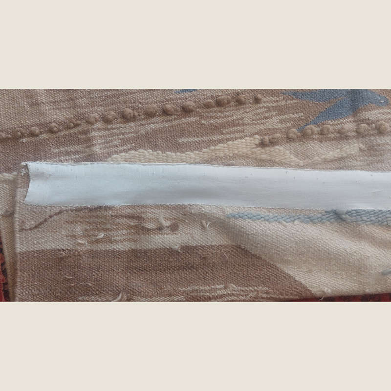Vintage Wall Hanging Mohair Wool Woven Tapestry