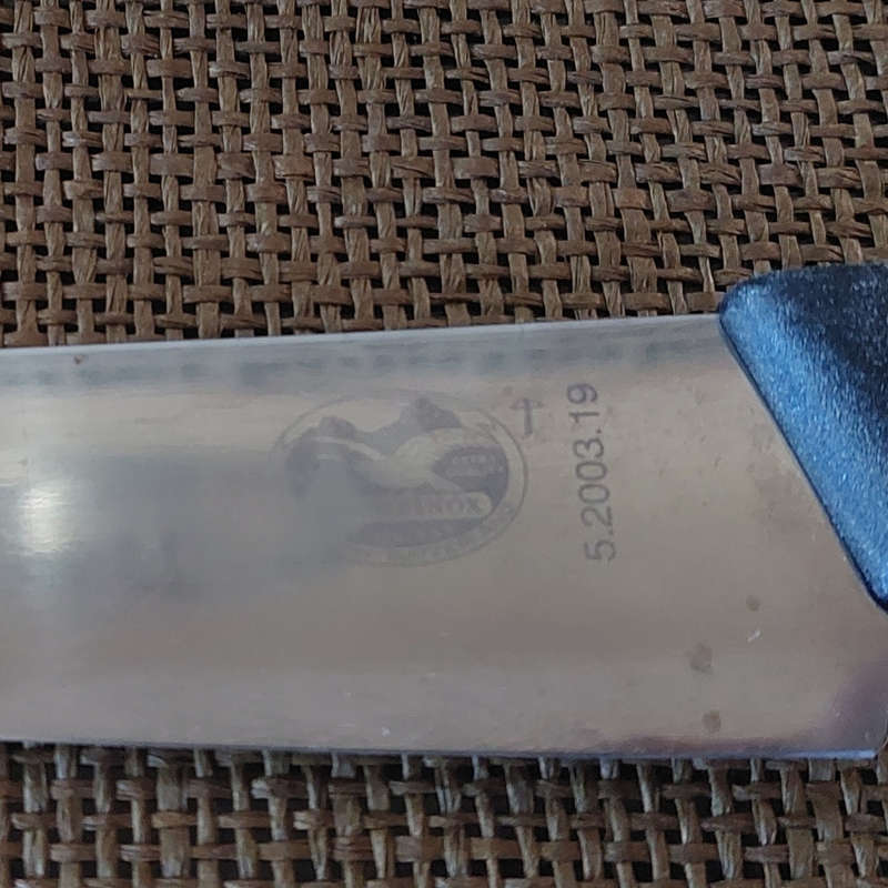 Black Victorinox Stainless Steel Kitchen Chef Carving Knife