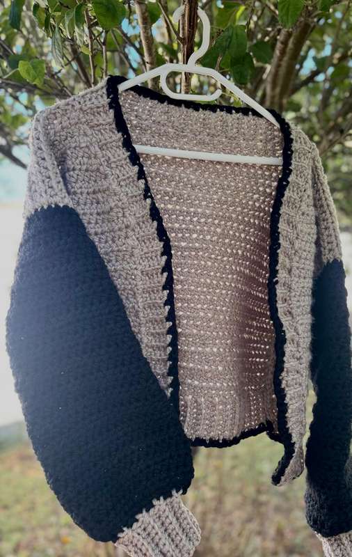 Cropped Cappuccino Cardigan