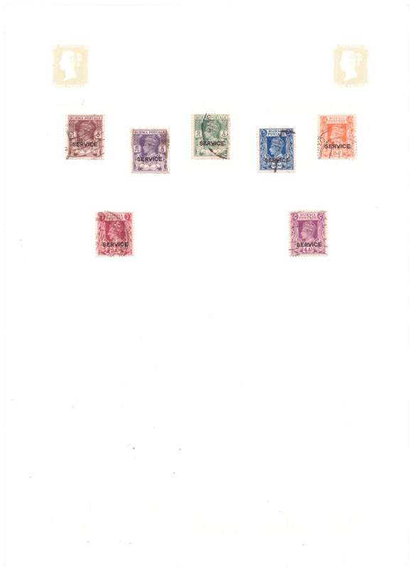 Burma, Selection of stamps on sheets x 11, MH-USED