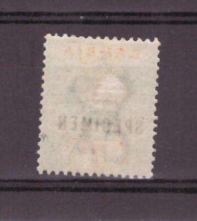 Gambia, 1902, KEVll, 2s 'SPECIMEN', MH, SG 54, wmk Crown CA