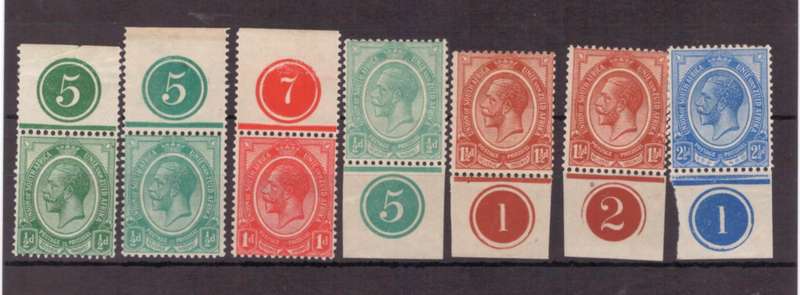 Union of South Africa, 1913, Kingshead, Selection of controls, FMLH