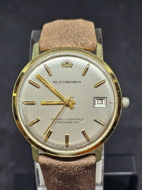 Vintage Bucherer Automatic Chronometer wrist watch (Serviced)