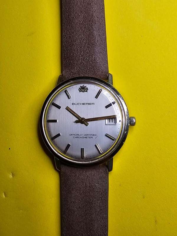 Vintage Bucherer Automatic Chronometer wrist watch (Serviced)