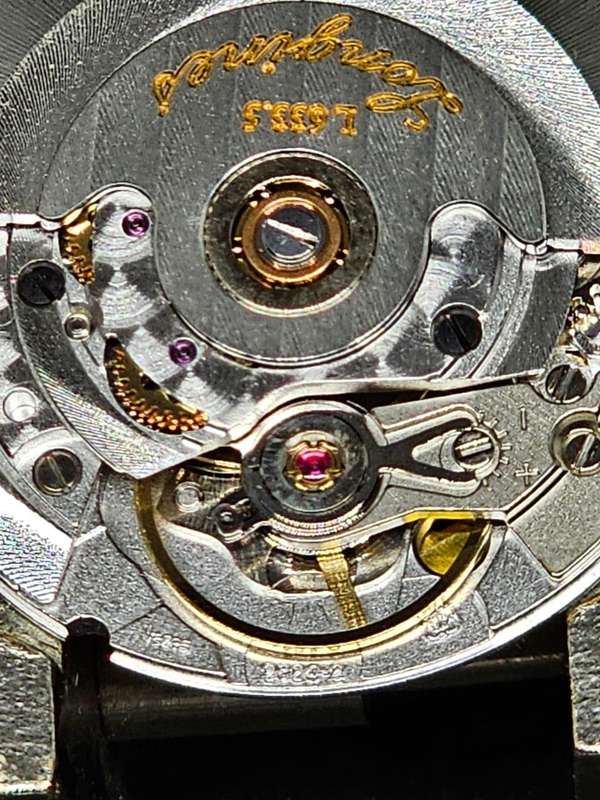Longines ETA 2824-2 Automatic movement with stem and aftermarket crown