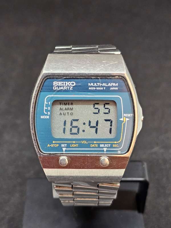 Vintage Seiko A029-5000 LCD (Fully Working)