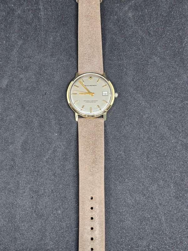 Vintage Bucherer Automatic Chronometer wrist watch (Serviced)