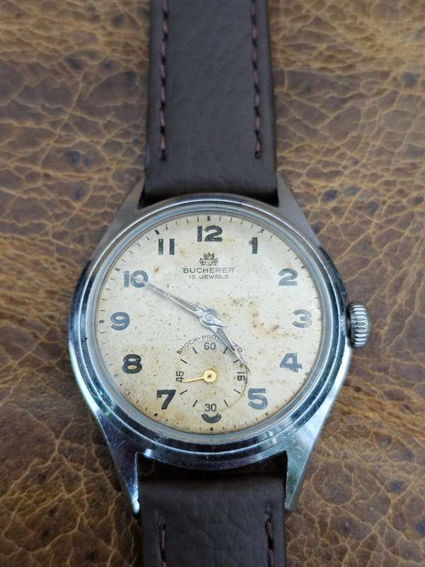 Vintage Bucherer Mechanical watch