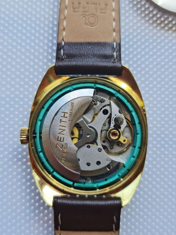 Rare  and Stunning 1960s Swiss Zenith Autosport watch
