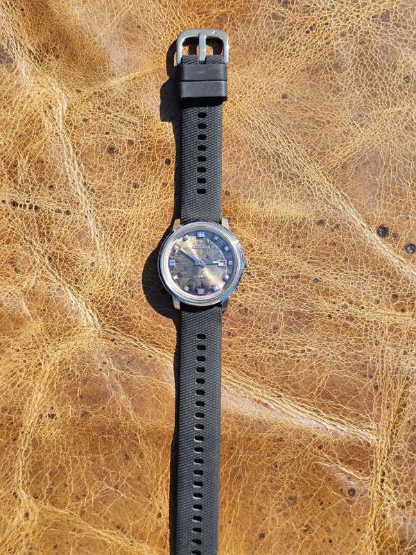 Rare Vintage Citizen Parawater 62-6694 Automatic Watch