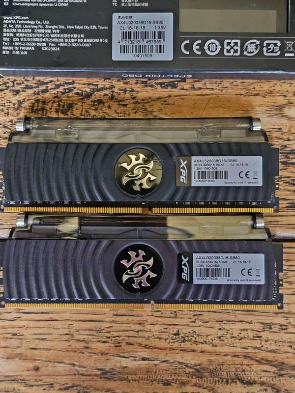 ADATA XPG SPECTRIX D80 Ram 2 x 8gb