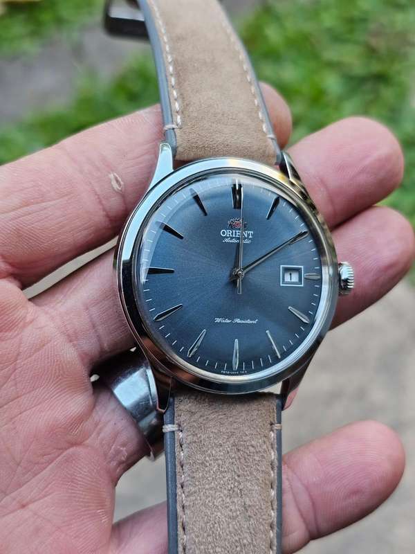 ORIENT Bambino Version 4 Mechanical Classic Watch, 42.0mm (RA-AC0P03L)