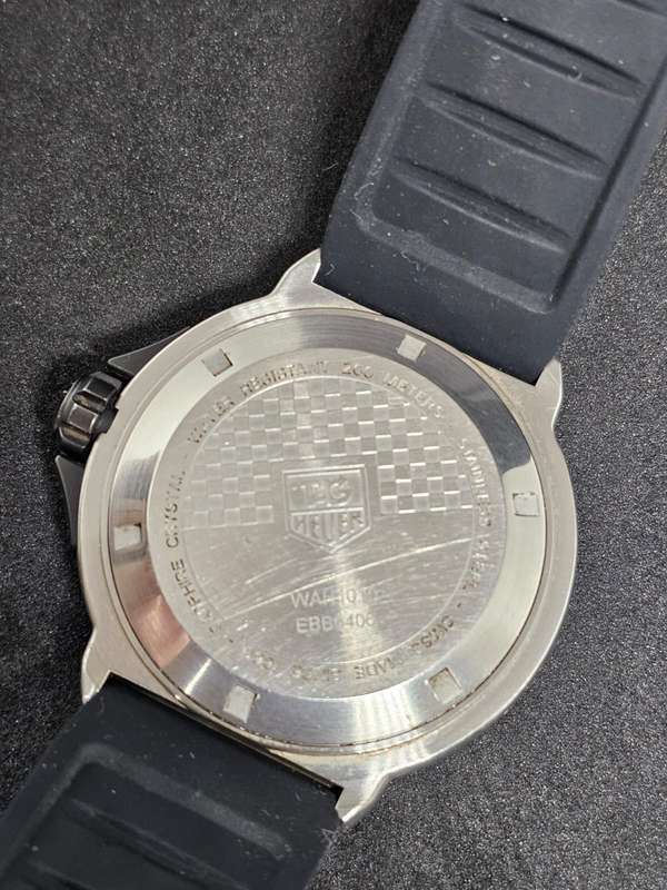 Tag Heuer WAH1010 Grande Date Black Dial