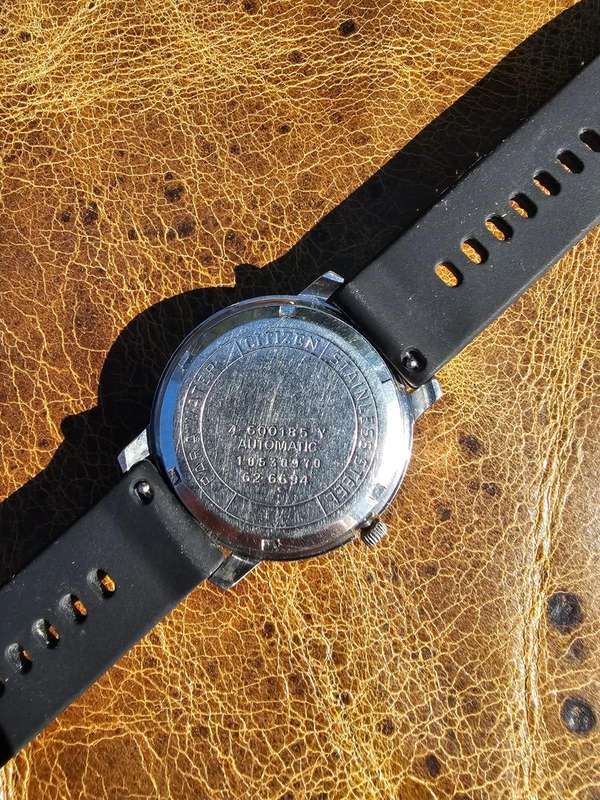 Rare Vintage Citizen Parawater 62-6694 Automatic Watch